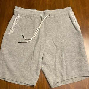 Calvin Klein shorts.